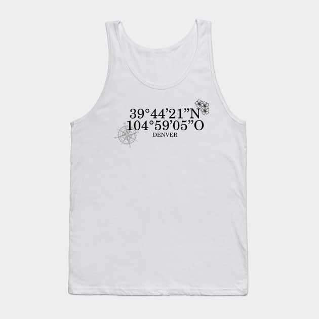 Denver Contact info Tank Top by LaPetiteBelette